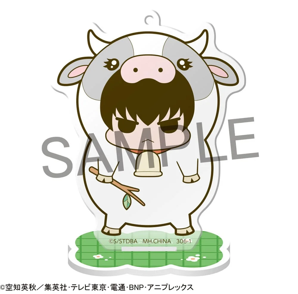 Gintama Acrylic Figure Prince Hata & Animal Paradise Farm of Love & Peace 6 cm Blind Box - 1 Unidade